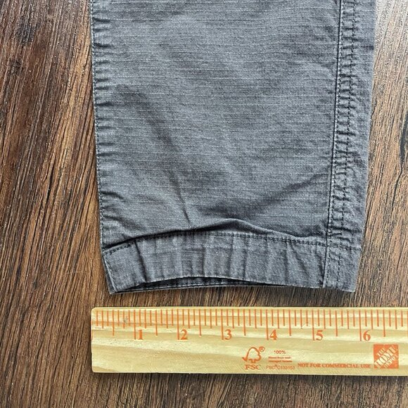 Vuori Ripstop Pant Men Climber Drawstring Hiking Charcoal Dura Terra Size Small - Picture 9 of 10